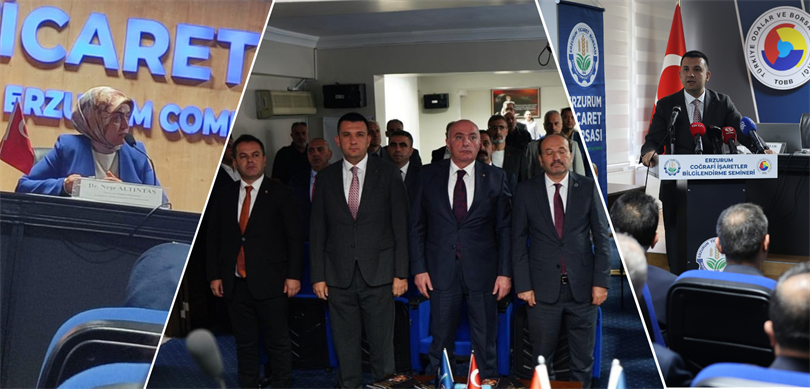 Erzurum'da coğrafi işaretler markalaşma semineri