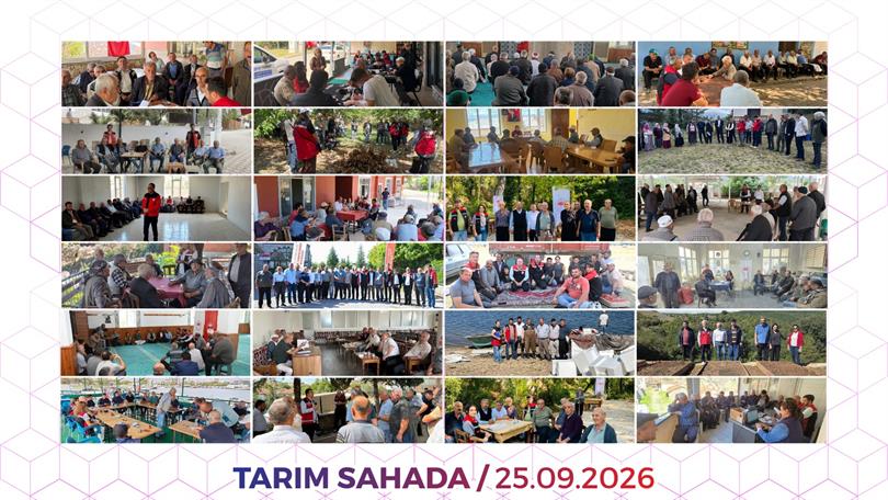 Tarım ve Orman Bakanlığı sahada çiftçilerle buluşuyor